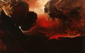 В течение всей истории человечества люди предсказывали близкий конец света. Английский художник прошлого века Джон Мартин создал ужасающую картину Армагеддона.